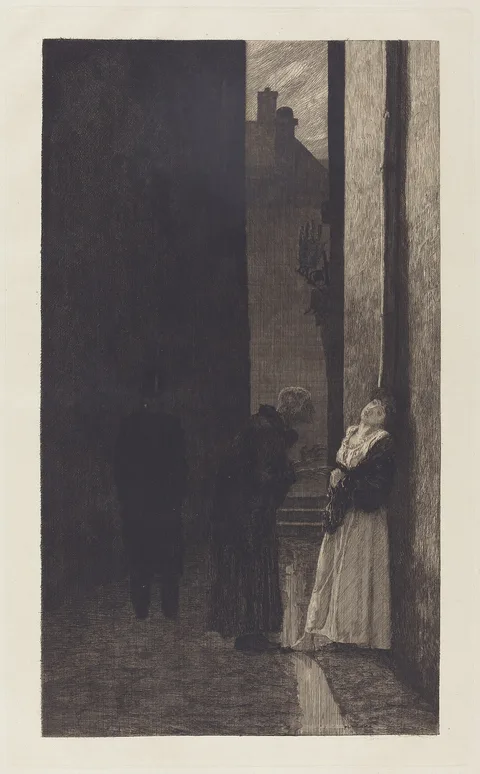 Max Klinger, Ein Schritt (A Step)