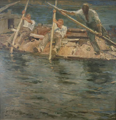 Robert Sterl, Elbe Dredgers