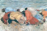 Robert Sterl, Ship puller on the Volga