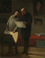 Honoré Daumier, Advice to a Young Artist