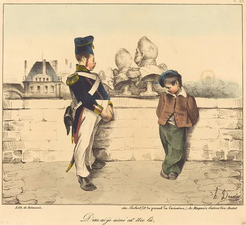 Honoré Daumier, Dieu ai-je aimé cet être la