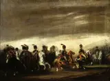 Piotr Michałowski, Parade before Napoleon.