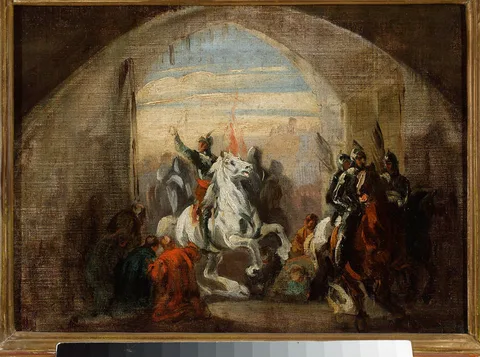 Piotr Michałowski, Bolesław the Brave Entering Kiev,