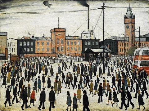 L. S. Lowry, Going to Work