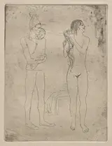 Pablo Picasso Spanish, The Mother at Her Toilette