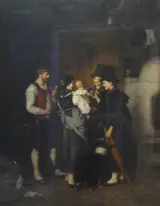 Franz Defregger, The Visit
