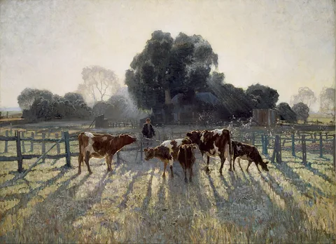 Elioth Gruner, Spring Frost