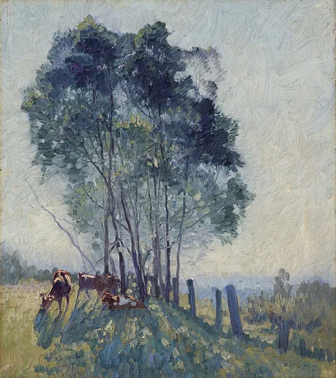 Elioth Gruner, The wattles