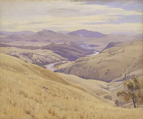 Elioth Gruner, Weetangera, Canberra