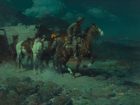 Frank Tenney Johnson, The Pony Express