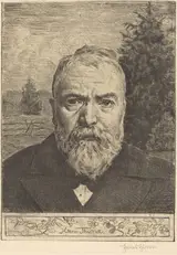 Hans Thoma, Self-Portrait II