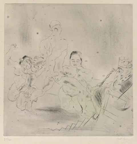 Jules Pascin, The Judgment of Solomon