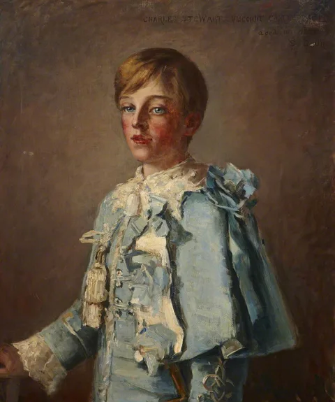 Sarah Purser, Charles Stewart, Viscount Castlereagh, later 7th Marquess of Londonderry (1878-1949), aged 10