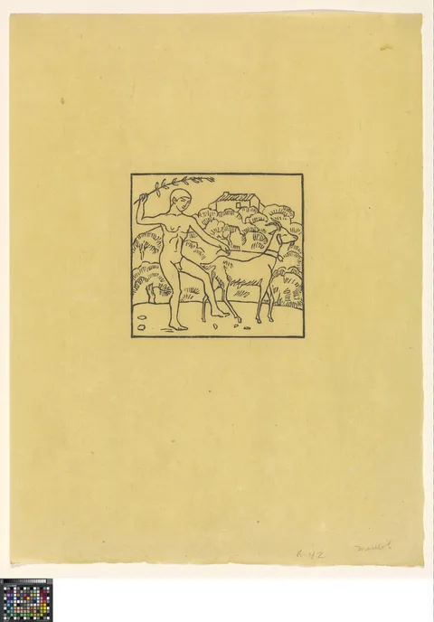 Aristide Maillol, Moeris on the road to town