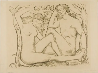 Aristide Maillol, Adam and Eve