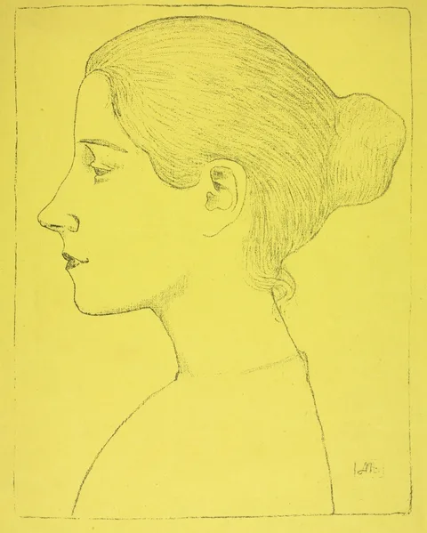 Aristide Maillol, Portrait of a Young Woman (Profil de jeune fille)