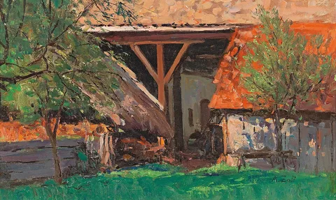 Alfred Zoff, Barn in Stainz