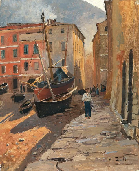 Alfred Zoff, A harbour on the Riviera