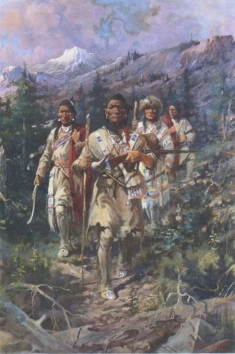 Edgar Samuel Paxson, After the Whiteman's Book