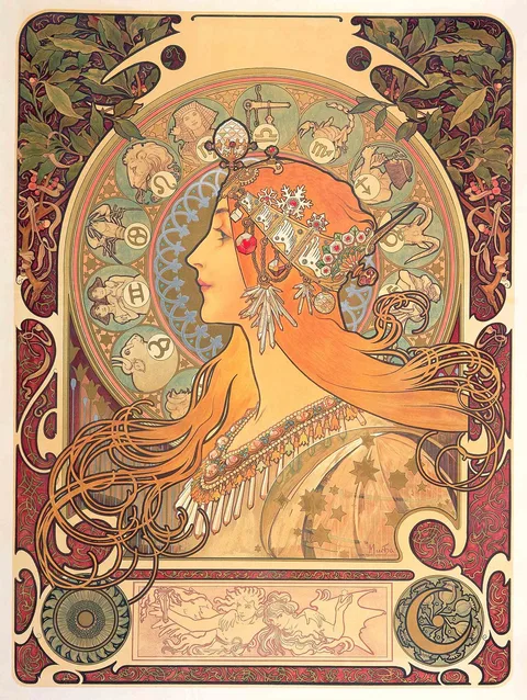 Alphonse Mucha, Zodiac