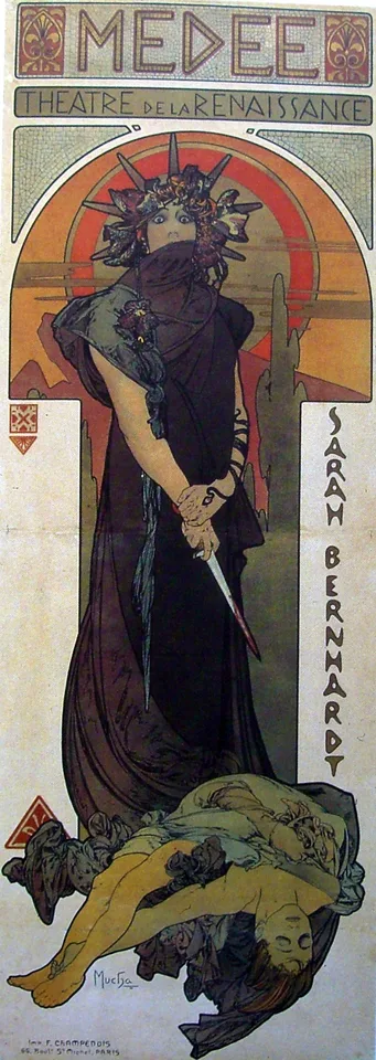 Alphonse Mucha, Médée