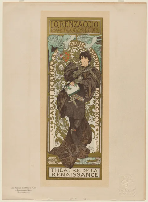 Alphonse Mucha, Lorenzaccio