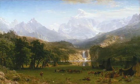 Albert Bierstadt, The Rocky Mountains, Lander's Peak