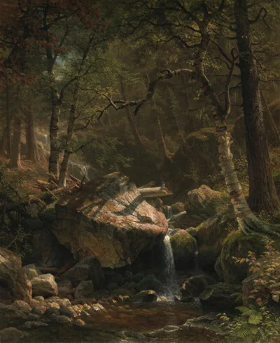 Albert Bierstadt, Mountain Brook