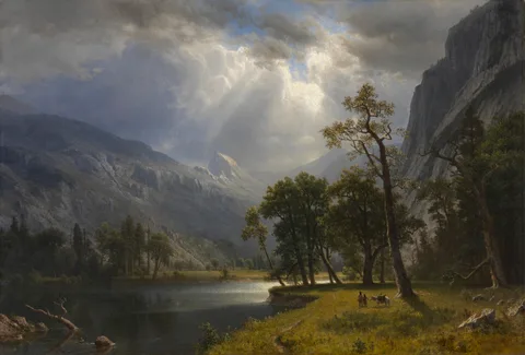 Albert Bierstadt, Mount Starr King, Yosemite