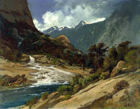 William Keith, Hetch Hetchy Side Canyon, I