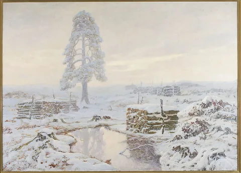 Józef Rapacki, Winter landscape