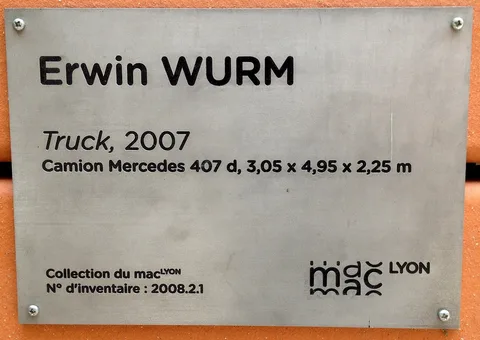Erwin Wurm, Truck