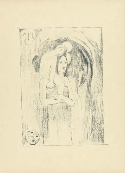 Paul Gauguin, Maria met Kind
