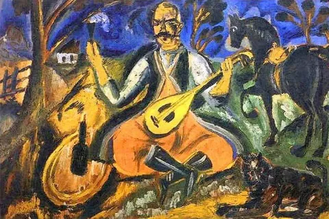 David Burliuk, The Cossack Mamay