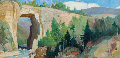 Oscar E. Berninghaus, Natural Bridge