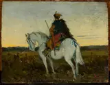 Jan Chełmiński, Oriental rider on a white horse