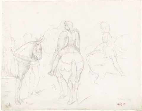Edgar Degas, Ruiters