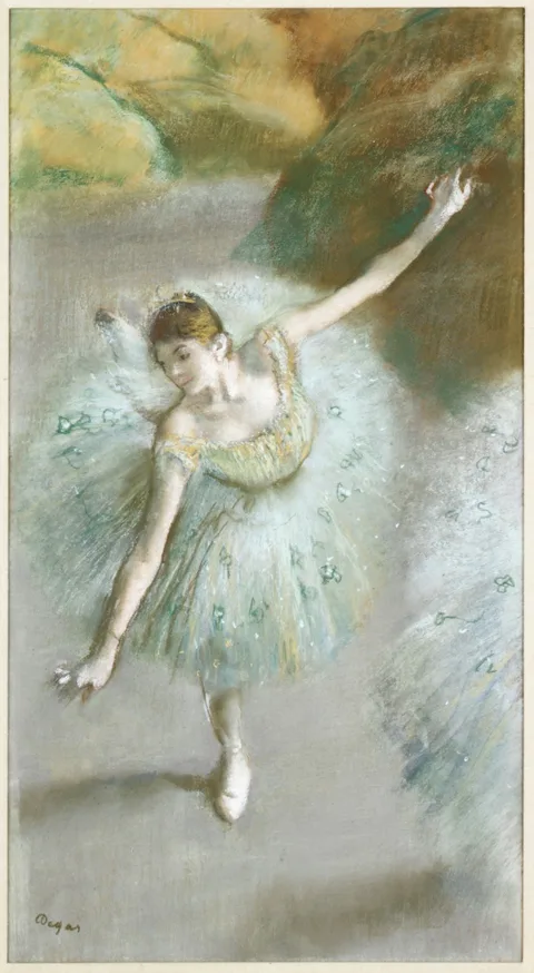 Edgar Degas, Dancer in Green