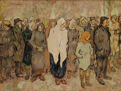 Nicolae Tonitza, Bread Line