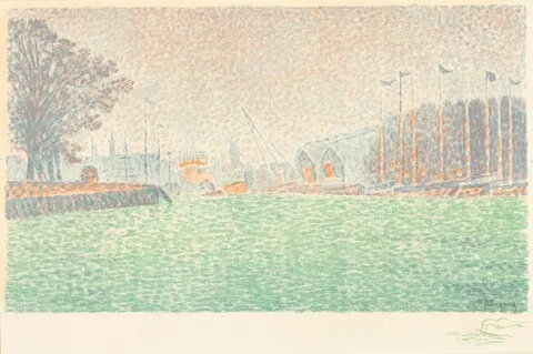 Paul Signac, At Flushing (A Flessingue)