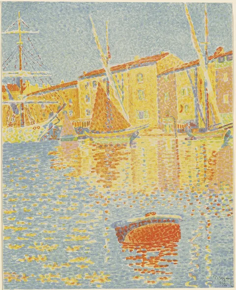 Paul Signac, The Buoy (La bouée)