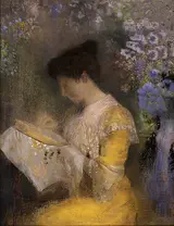 Odilon Redon, Madame Arthur Fontaine (Marie Escudier, 1865–1946)