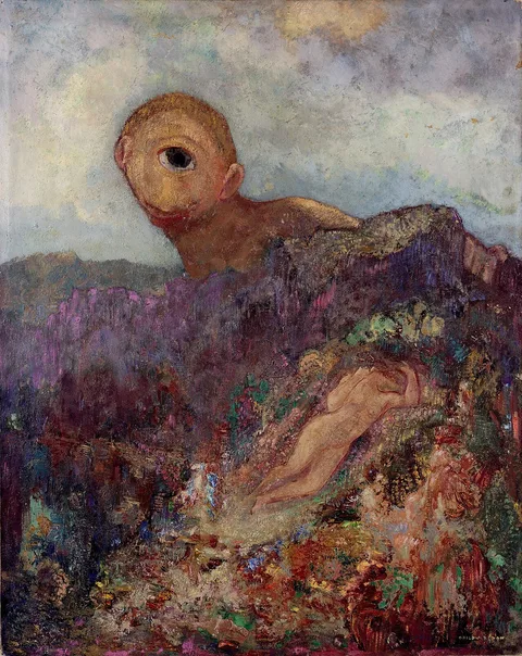 Odilon Redon, The Cyclops