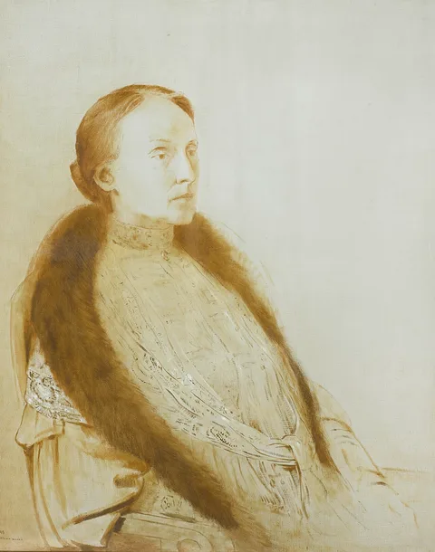 Odilon Redon, Portrait of A.M.L. Bonger-van der Linden