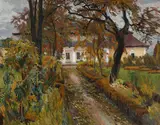 Stanisław Kamocki, Manor house in autumn