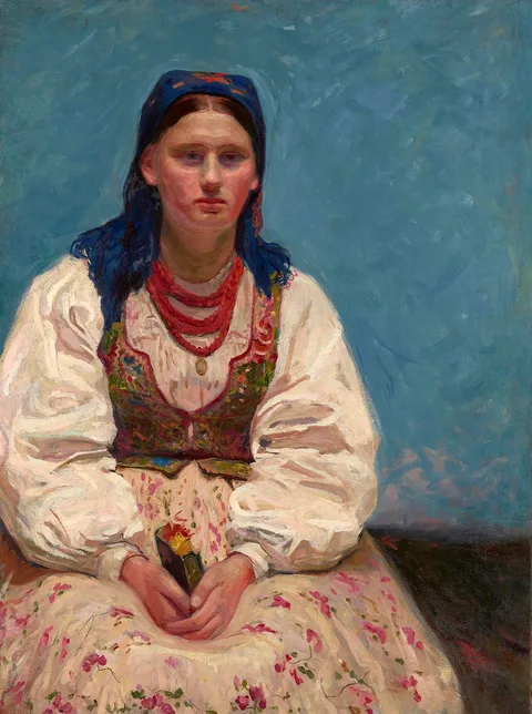 Stanisław Kamocki, Portrait of Jadwiga Mikołajczykówna