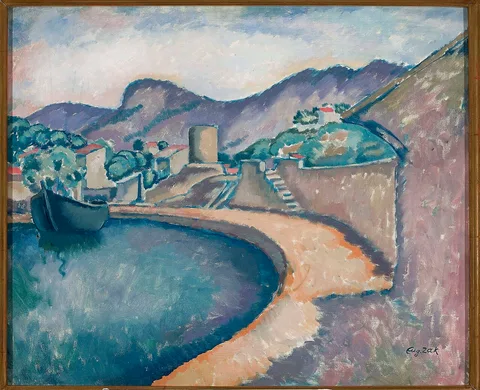 Eugeniusz Zak, Landscape from the southern coast
