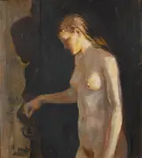 Christian Krohg, The Model