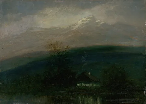 Nándor Katona, The Tatra Mountain in the Night