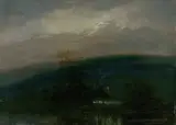 Nándor Katona, The Tatra Mountain in the Night